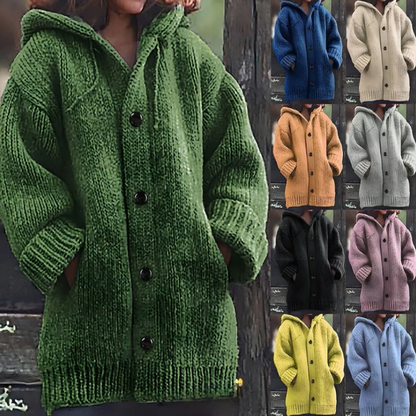 Isabel - Lange jas met capuchon