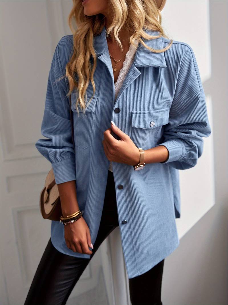 Leny Vrijetijdskleding van ribfluweel