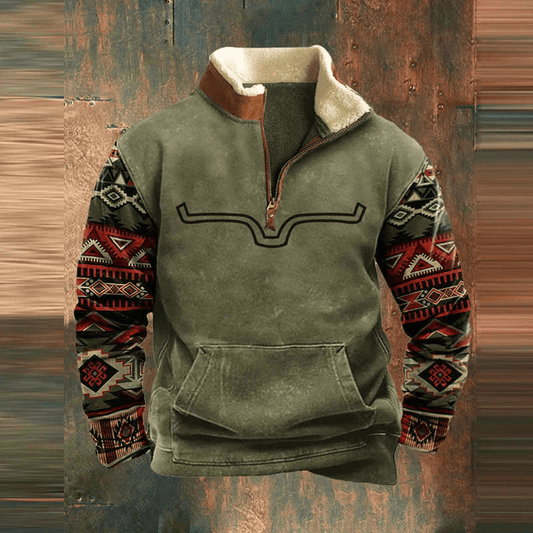 Stef| Stijlvolle Kvarts-Zip Pullover