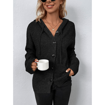 Comfortabel vest met capuchon