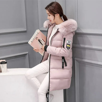 Krisey - Winterjassen parka's halflang met capuchon